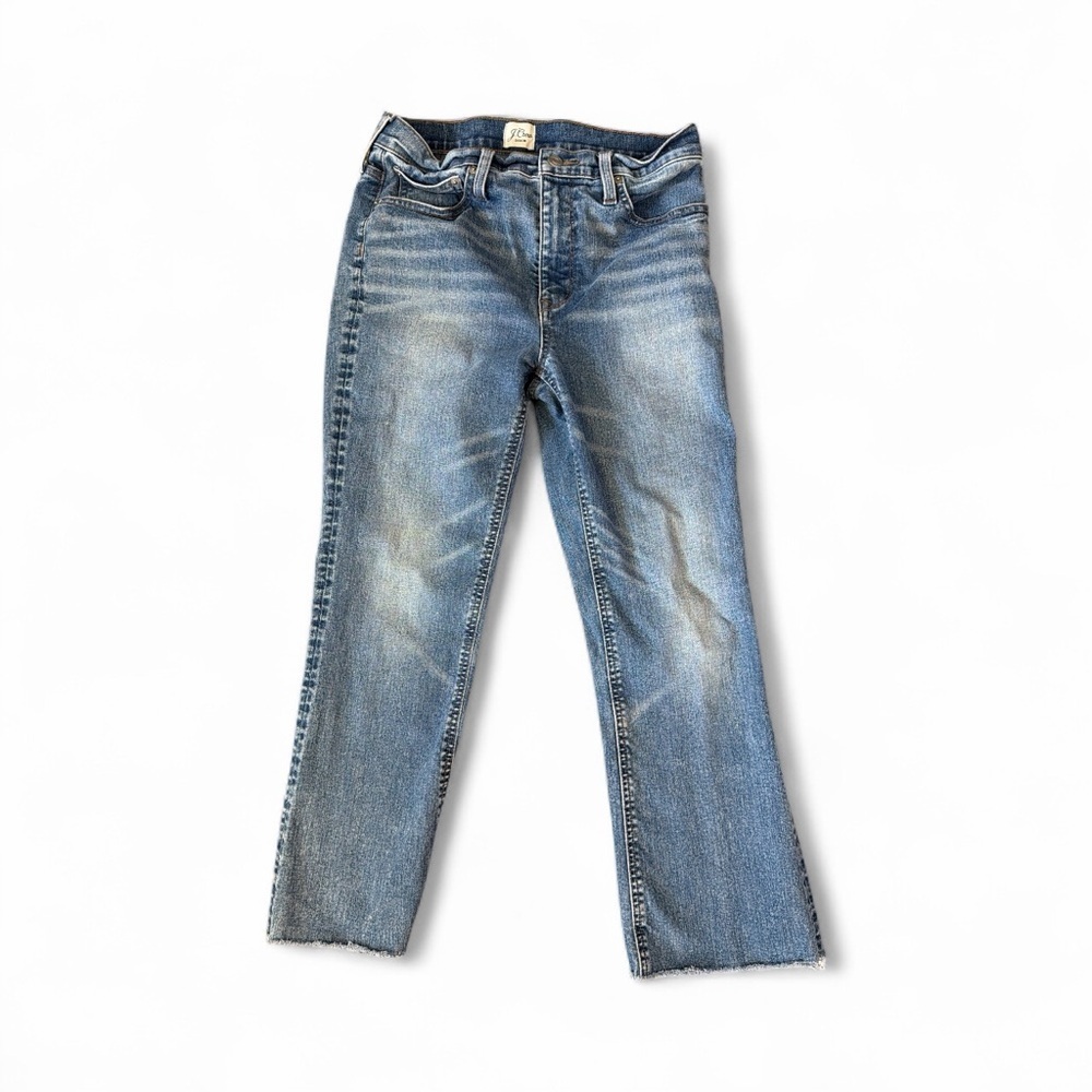J. Crew Women's Straight Leg Denim Jeans